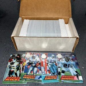 1994 Collectors Edge The Boss Squad Silver Hobby Complete Set 200 Cards